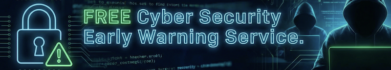 GRATIS Cyber Security Early Warning Service
